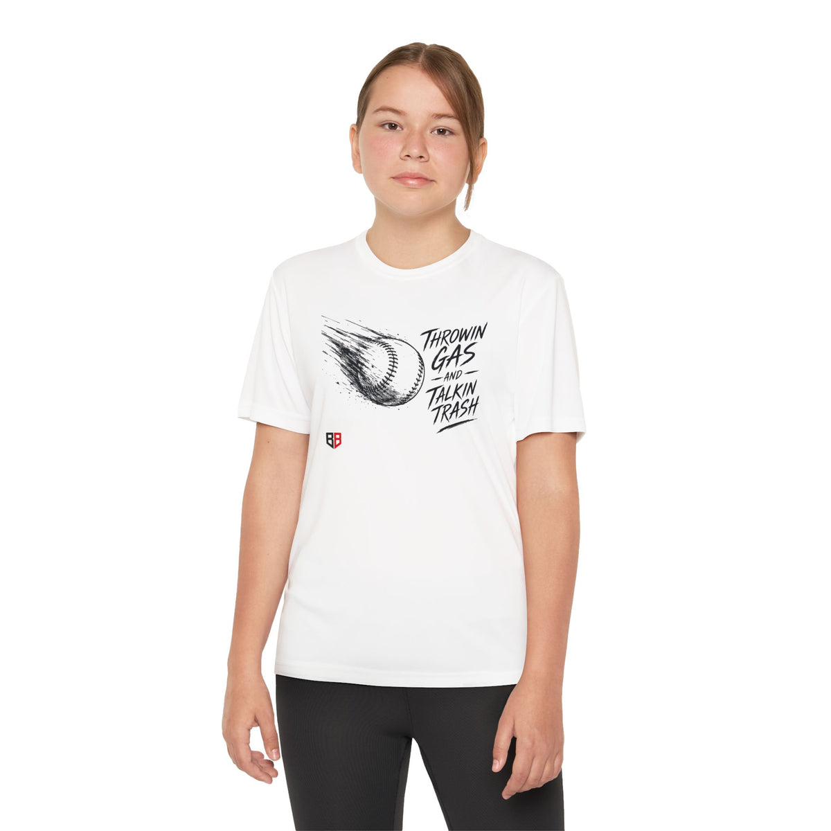 Youth Competitor Tee - "Throwin' Gas and Talkin' Trash" Graphic Tee
