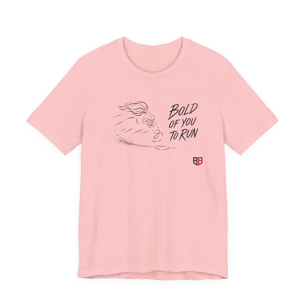 Softball Catcher Tee - "Bold Of You To Run"