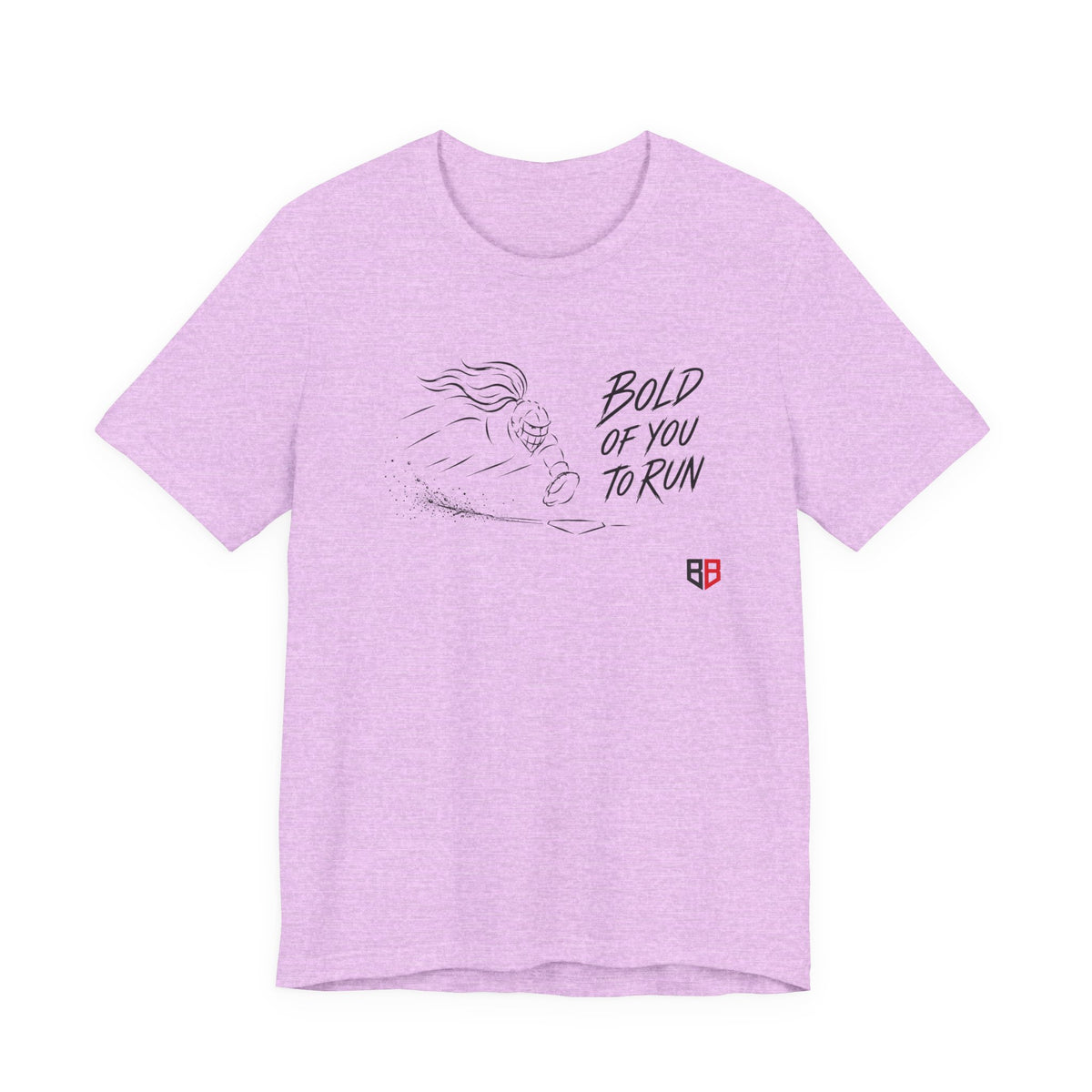 Softball Catcher Tee - "Bold Of You To Run"