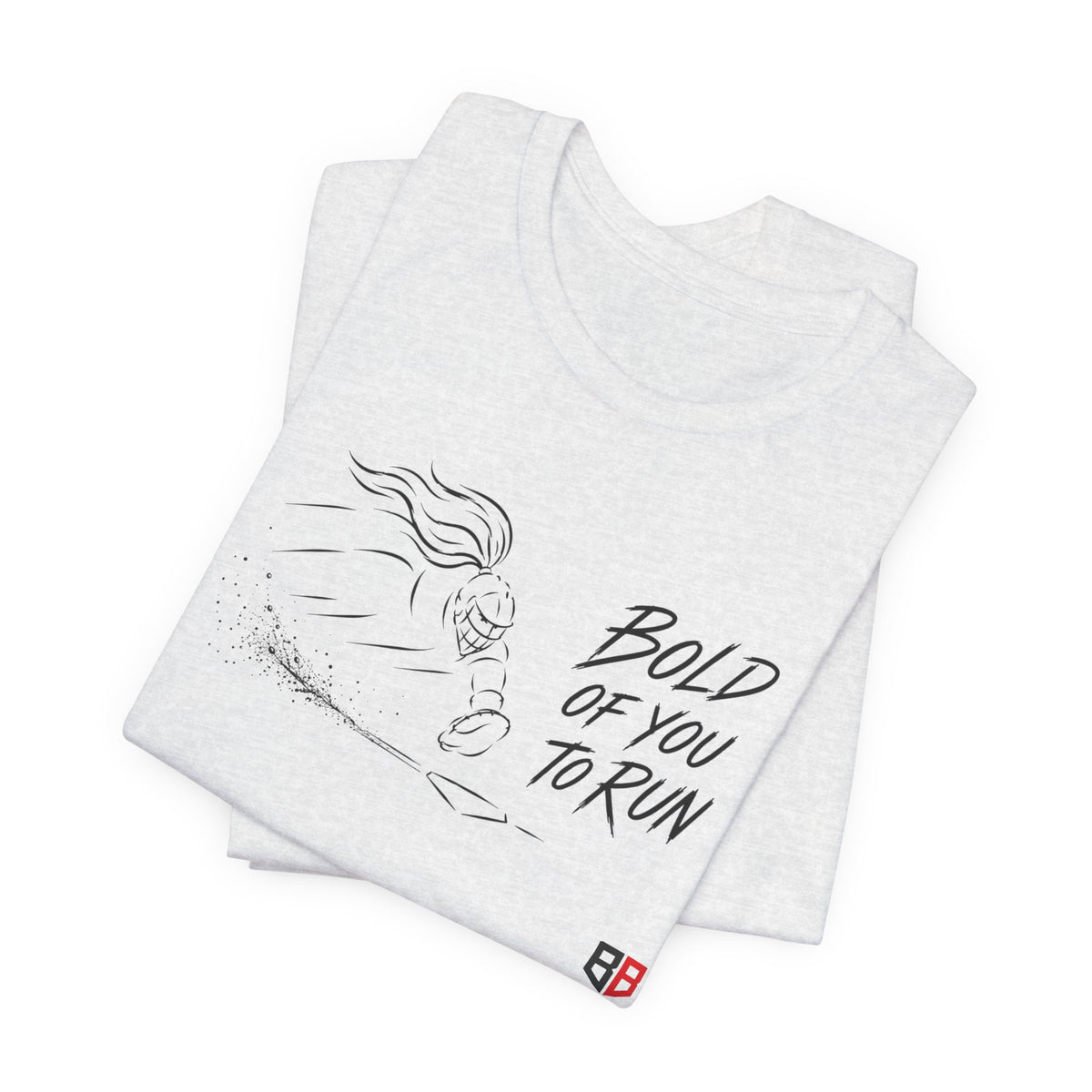 Softball Catcher Tee - "Bold Of You To Run"