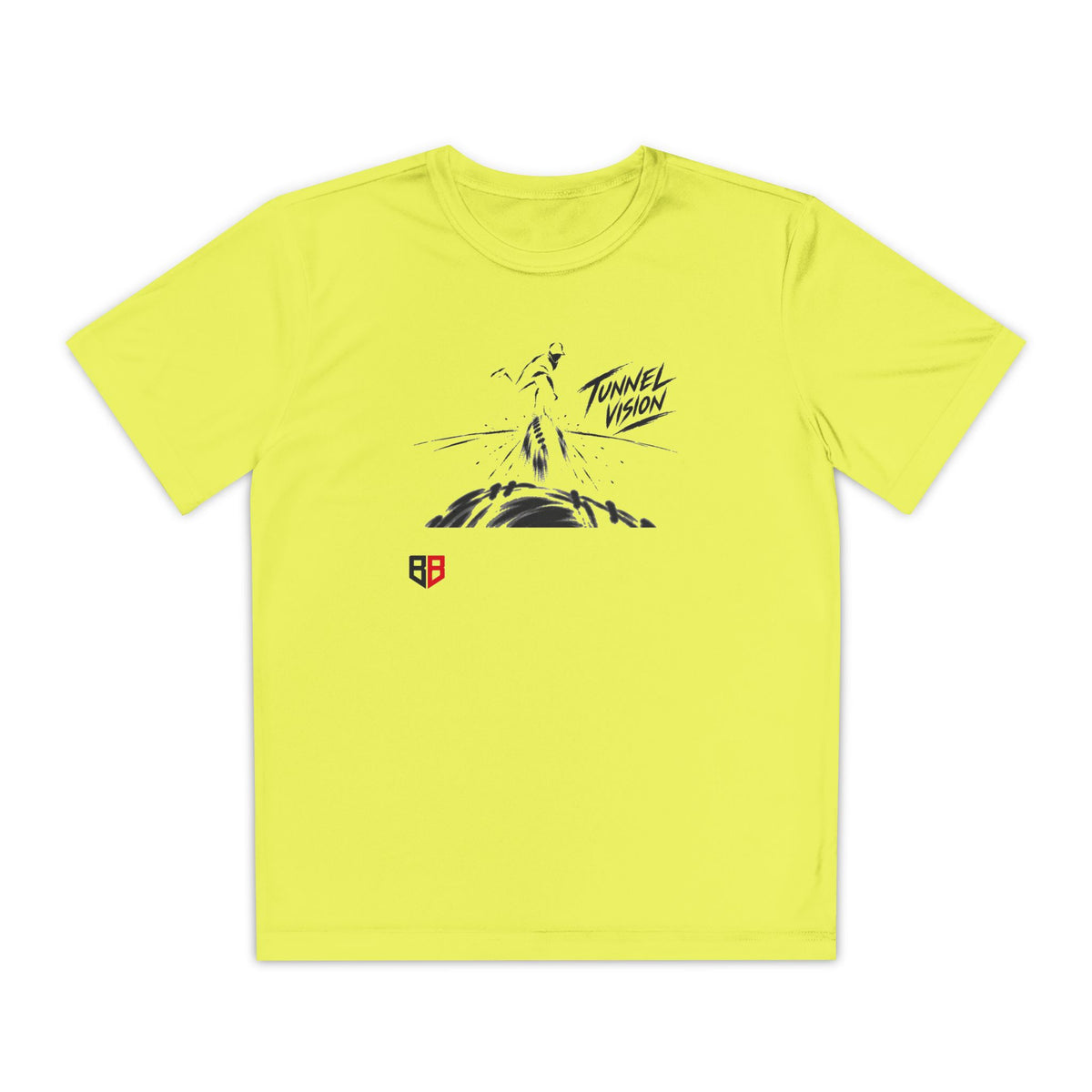Youth Pitcher Tee — 'Tunnel Vision' Graphic T-Shirt