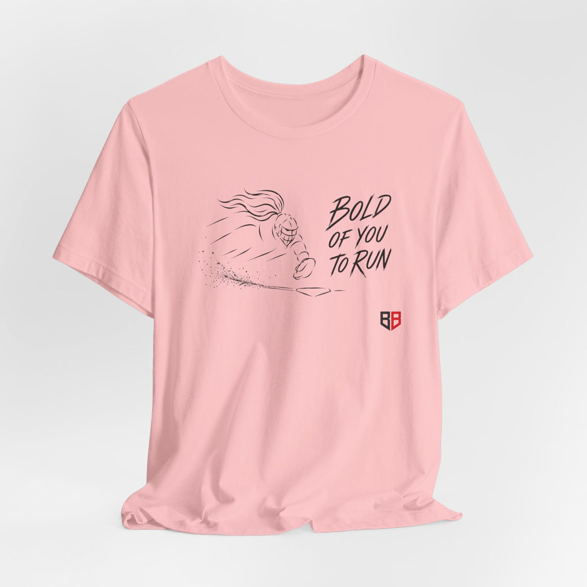 Softball Catcher Tee - "Bold Of You To Run"