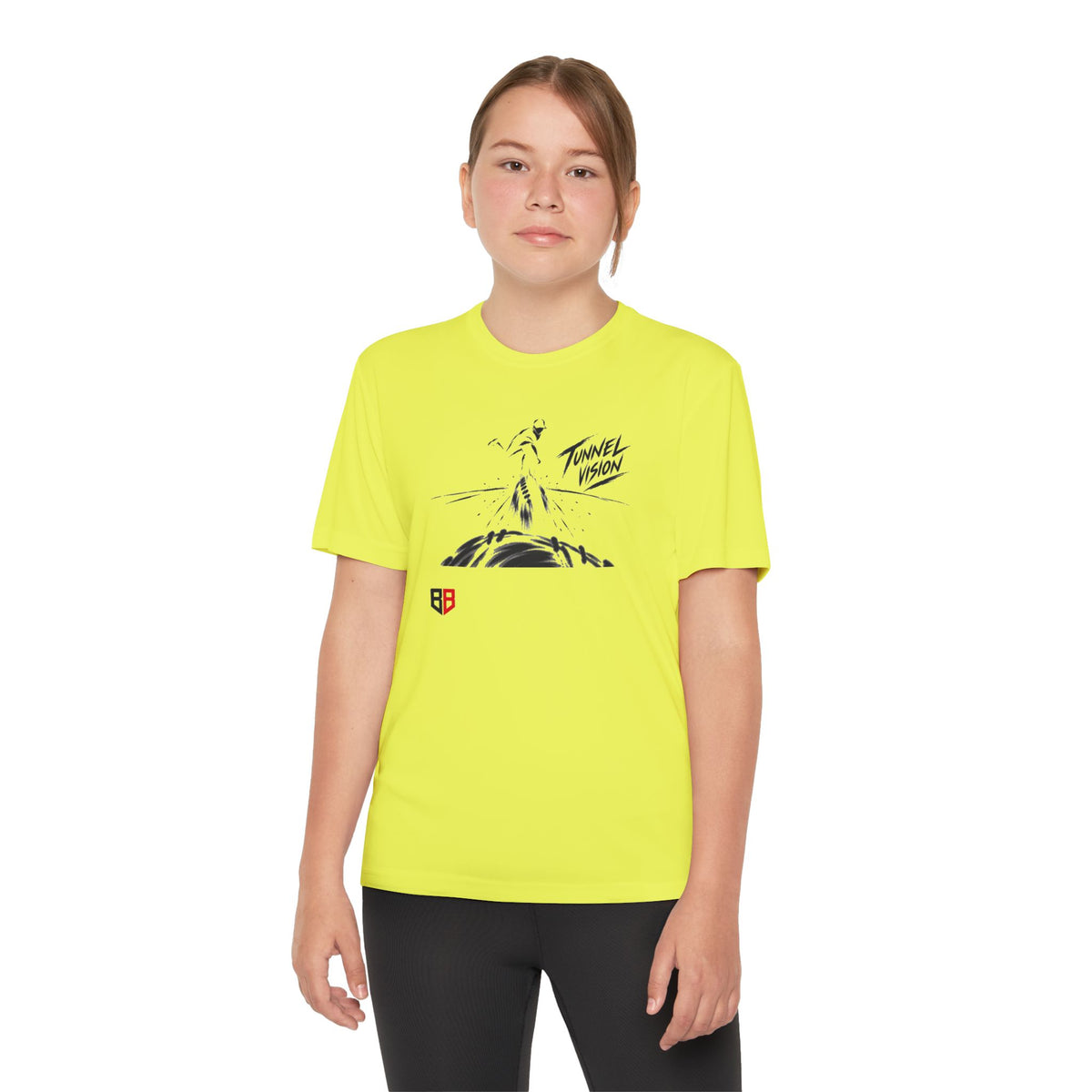 Youth Pitcher Tee — 'Tunnel Vision' Graphic T-Shirt