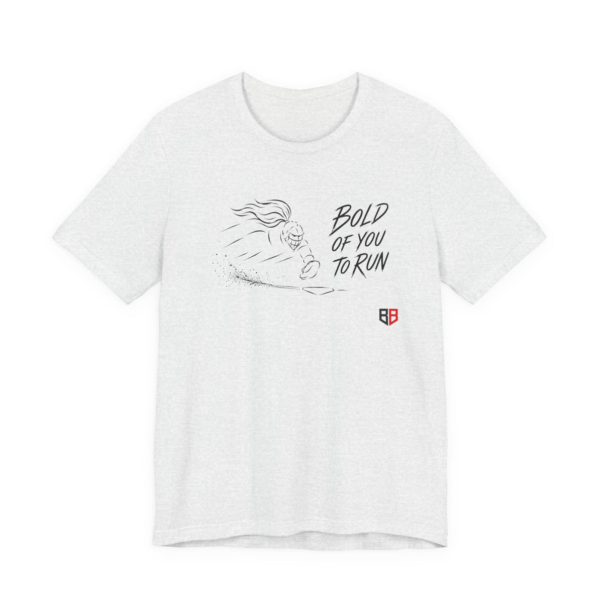 Softball Catcher Tee - "Bold Of You To Run"
