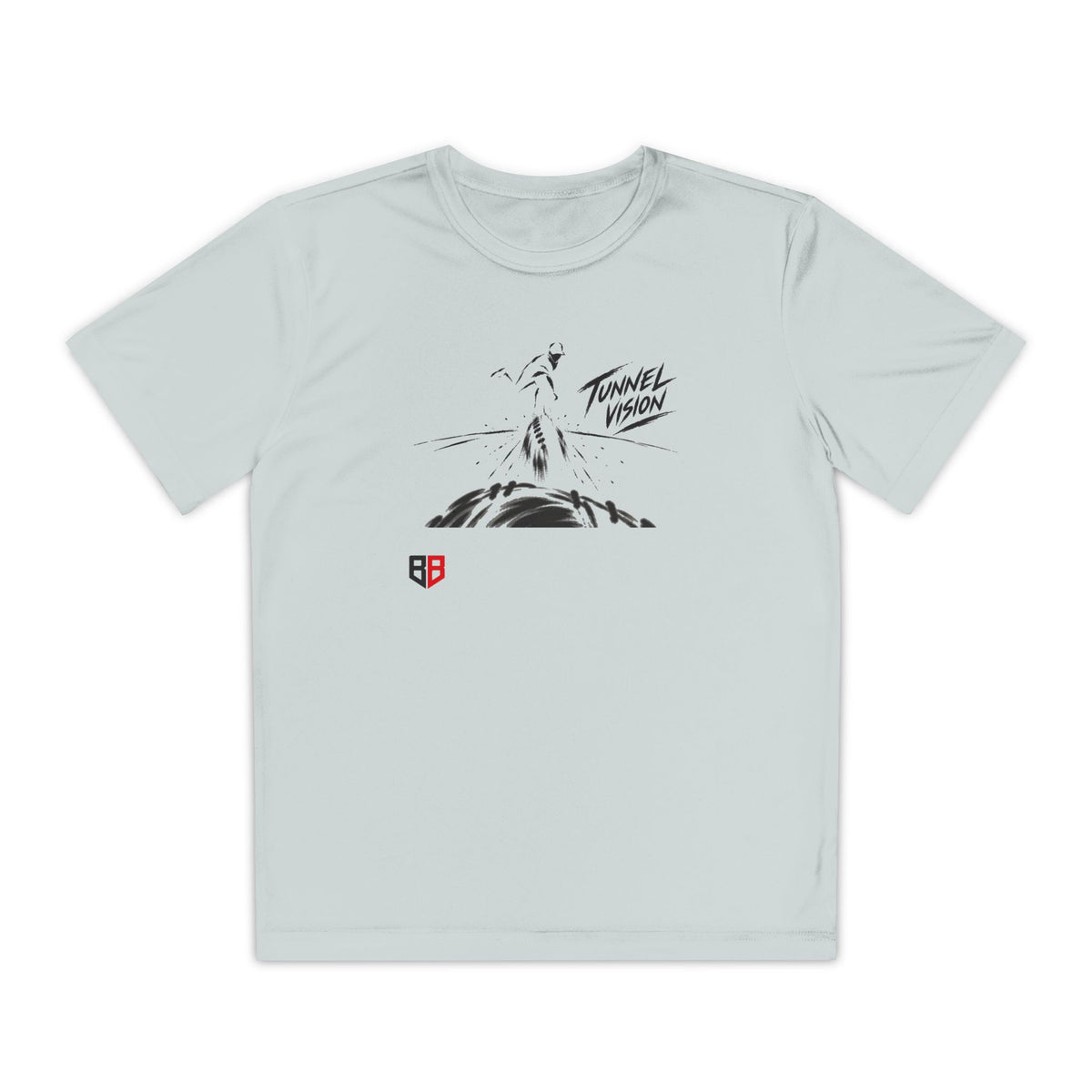Youth Pitcher Tee — 'Tunnel Vision' Graphic T-Shirt